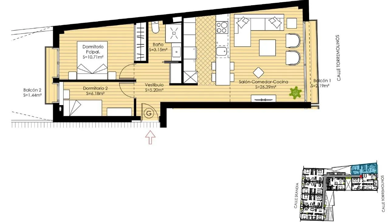 Valinor Apartments Boliches 丰希罗拉